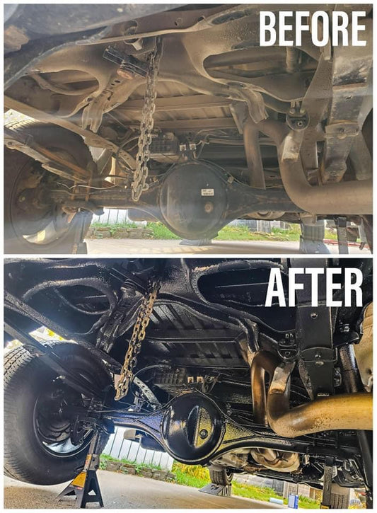 Premium Hand-Applied Undercoating & Surface Rust Removal
